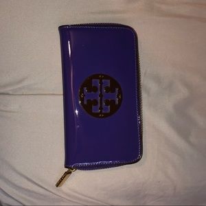 Tory Burch Purple Wallet